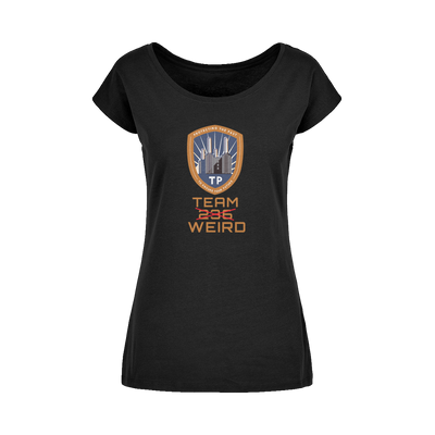 Time Police Team Weird (UK) Wide Neck Womens T-Shirt XS-5XL