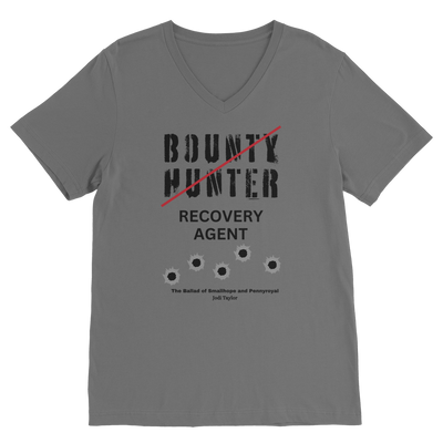 Smallhope and Pennyroyal Bounty Hunter - Recovery Agent (UK) Classic V-Neck T-Shirt