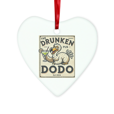 The Drunken Dodo Pub - Multiverse of St Mary's (UK) Glass Hanging Ornament