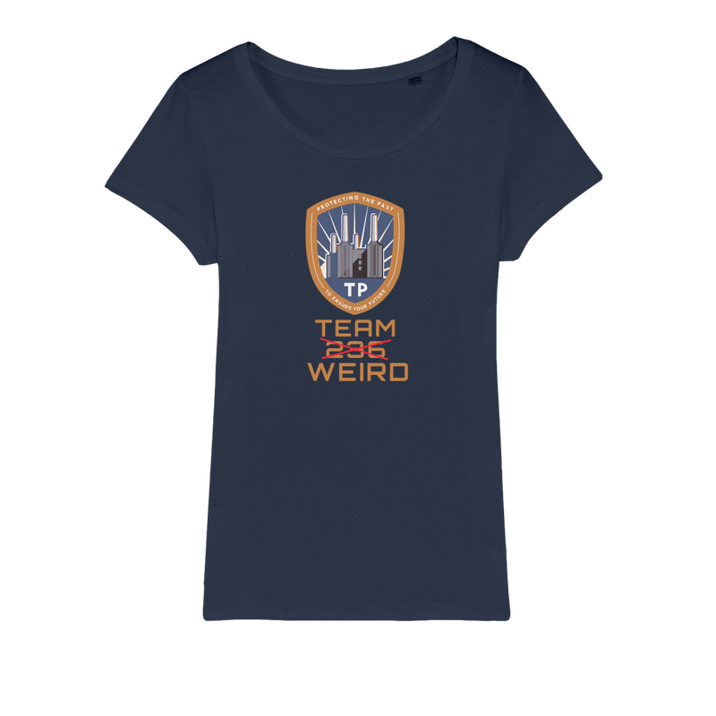 Time Police Team Weird (UK) Organic Jersey Womens T-Shirt