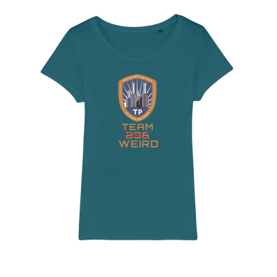 Time Police Team Weird (UK) Organic Jersey Womens T-Shirt