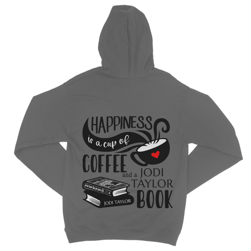 Happiness is a Cup of Coffee and a Jodi Taylor Book Classic Adult Zip Hoodie