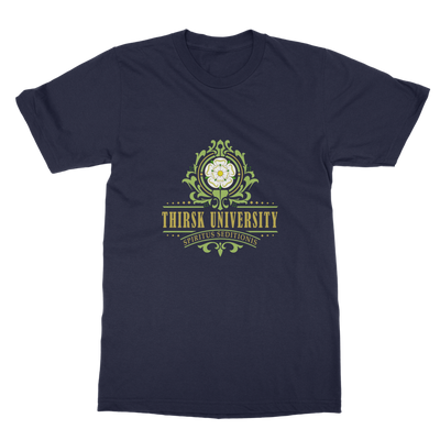 Thirsk University (UK) Classic Adult T-Shirt up to 5XL