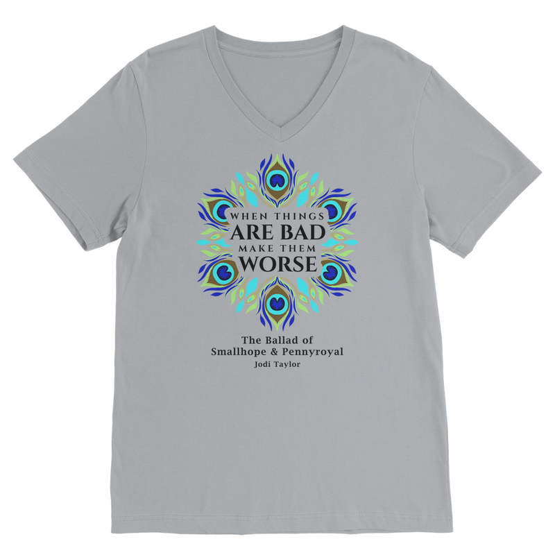 When Things Are Bad Make Them Worse (UK) Classic V-Neck T-Shirt