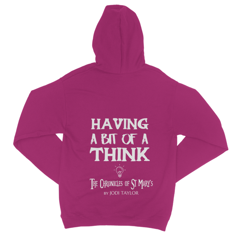 Having A Bit Of A Think Classic Adult Zip Hoodie