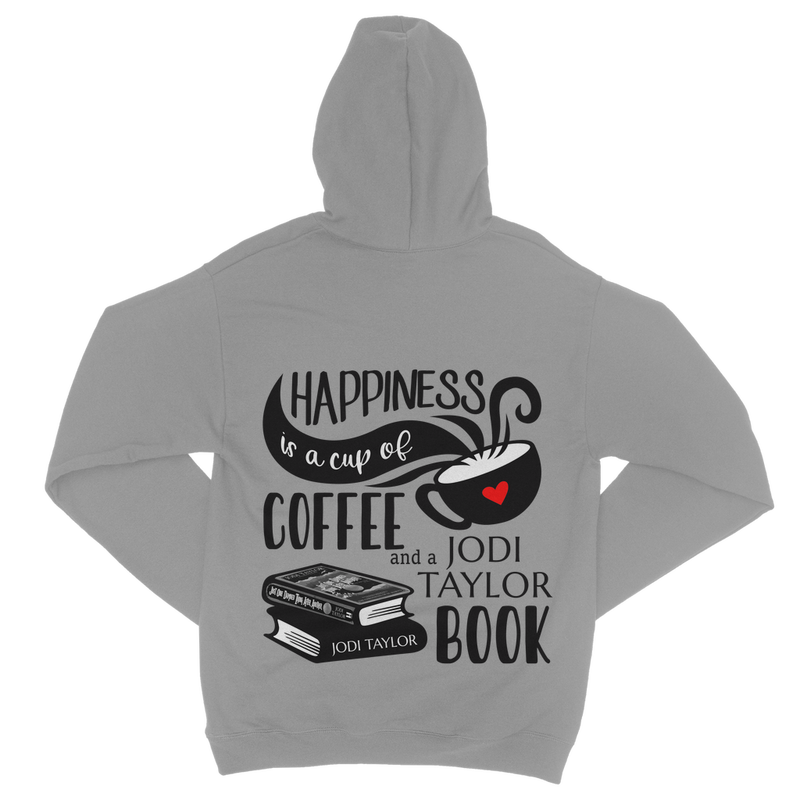 Happiness is a Cup of Coffee and a Jodi Taylor Book Classic Adult Zip Hoodie