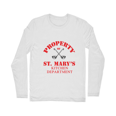 Property of St Mary's Kitchen Department (UK) Classic Long Sleeve T-Shirt