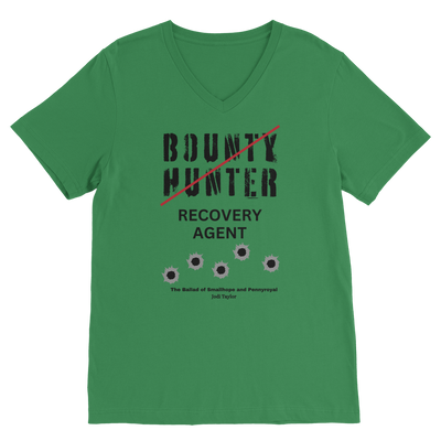 Smallhope and Pennyroyal Bounty Hunter - Recovery Agent (UK) Classic V-Neck T-Shirt