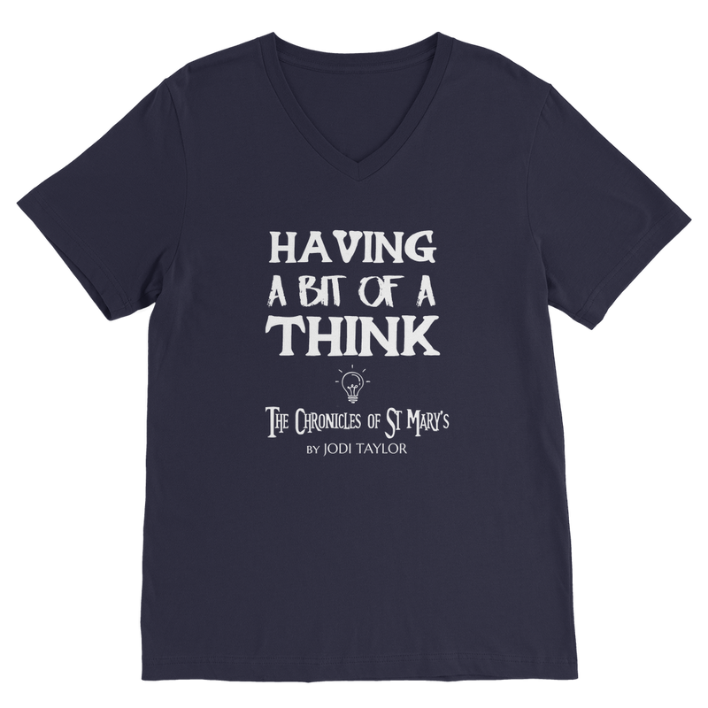 Having A Bit Of A Think Classic V-Neck T-Shirt