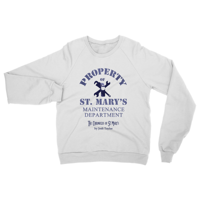 Property of St Mary's Maintenance Department (UK) Classic Adult Sweatshirt up to 5XL