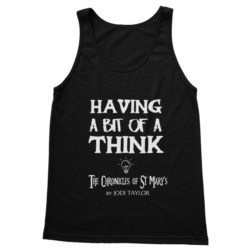 Having A Bit Of A Think Classic Adult Vest Top