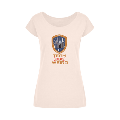 Time Police Team Weird (UK) Wide Neck Womens T-Shirt XS-5XL