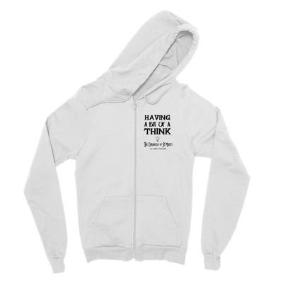 Having A Bit Of A Think Classic Adult Zip Hoodie