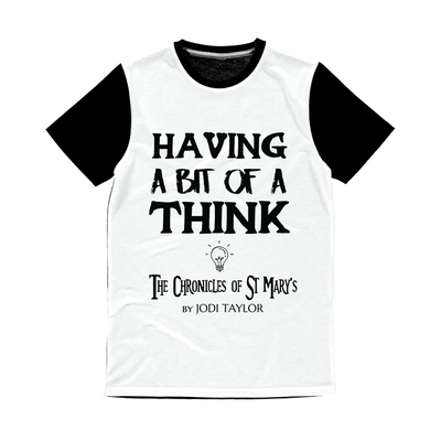 Having A Bit Of A Think Classic Panel T-Shirt