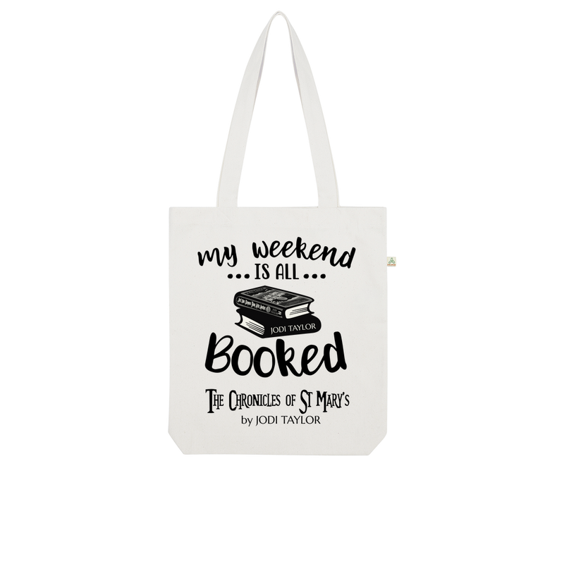 My Weekend Is All Booked Organic Tote Bag