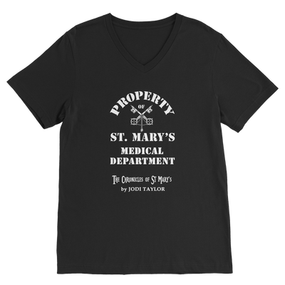 Property of St Mary's Medical Department (UK) Classic V-Neck T-Shirt