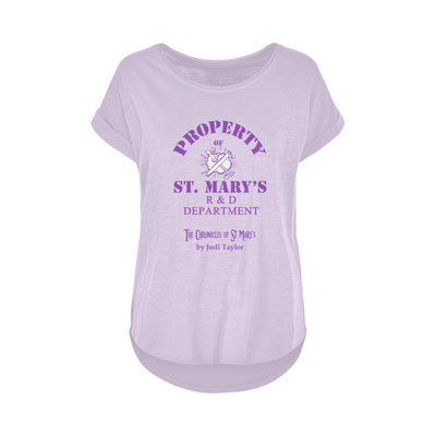 Property of St Mary's R&D Department (UK) Women's Long Slub T-Shirt XS-5XL