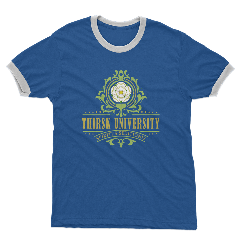 Thirsk University (UK) Adult Ringer T-Shirt