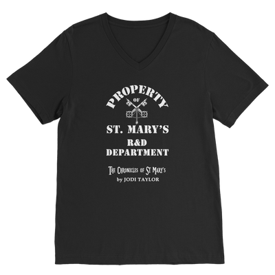 Property of St Mary's R&D Department (UK) Classic V-Neck T-Shirt