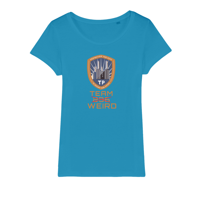 Time Police Team Weird (UK) Organic Jersey Womens T-Shirt