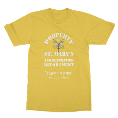 Property of St Mary's Administration Department (UK) Classic Adult T-Shirt up to 5XL