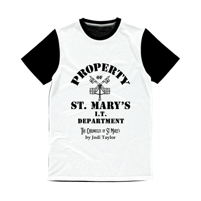 Property of St Mary's I.T. Department (UK) Classic Panel T-Shirt