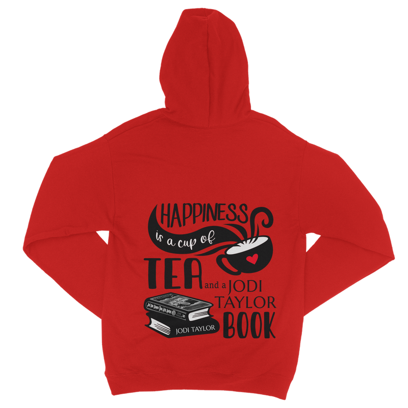 Happiness is a Cup of Tea and a Jodi Taylor Book Classic Adult Zip Hoodie