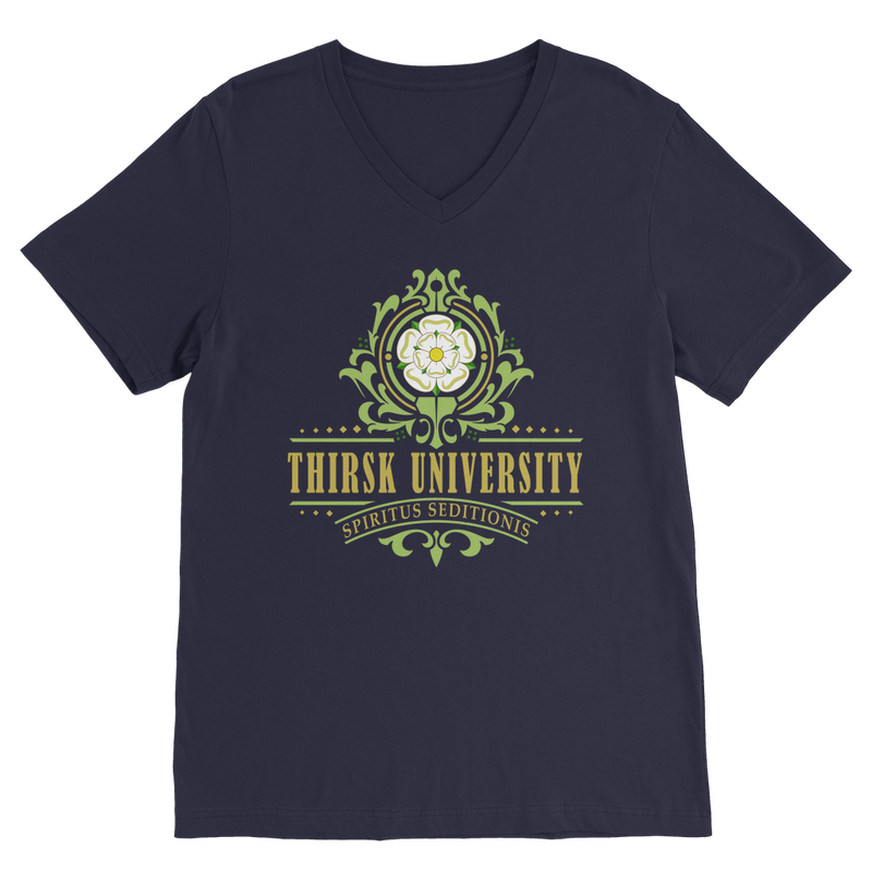 Thirsk University (UK) Classic V-Neck T-Shirt