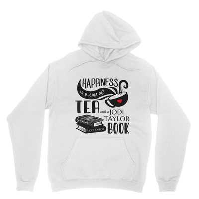 Happiness is a Cup of Tea and a Jodi Taylor Book Classic Adult Hoodie up to 5XL