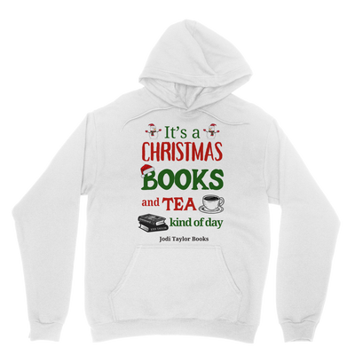 It's a Christmas Books and Tea Kind of Day (UK) Classic Adult Hoodie up to 5XL