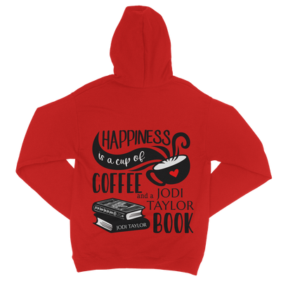 Happiness is a Cup of Coffee and a Jodi Taylor Book Classic Adult Zip Hoodie