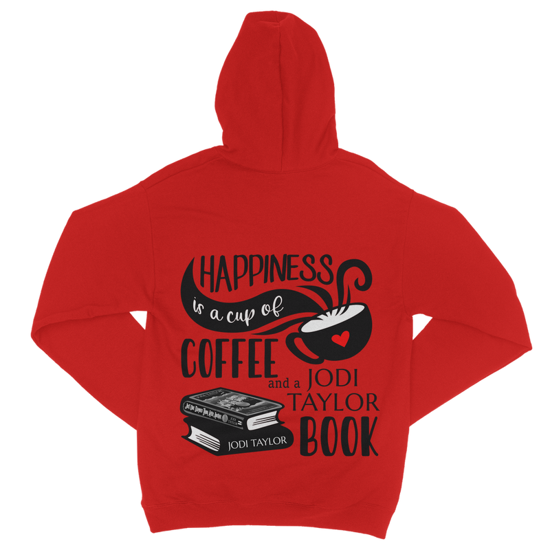 Happiness is a Cup of Coffee and a Jodi Taylor Book Classic Adult Zip Hoodie