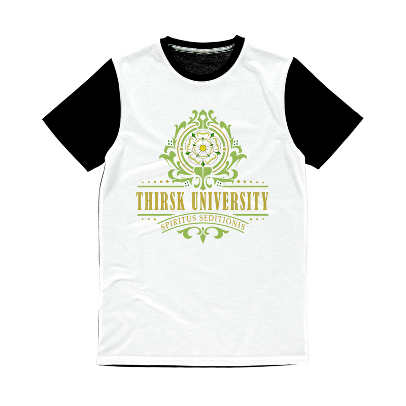 Thirsk University (UK) Classic Panel T-Shirt