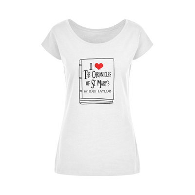 I Love the Chronicles of St Mary's (UK) Wide Neck Womens T-Shirt XS-5XL