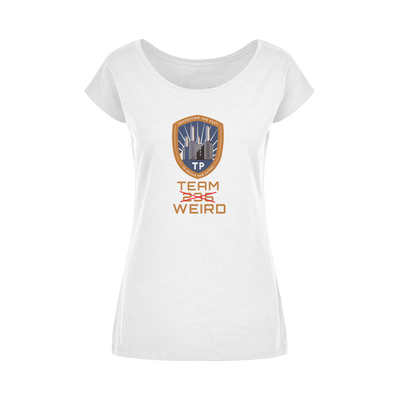 Time Police Team Weird (UK) Wide Neck Womens T-Shirt XS-5XL