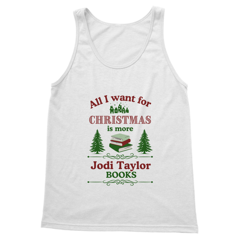 All I Want For Christmas is More Jodi Taylor Books (UK) Classic Adult Vest Top