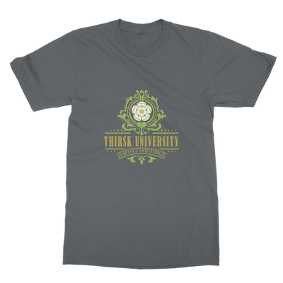 Thirsk University (UK) Classic Adult T-Shirt up to 5XL