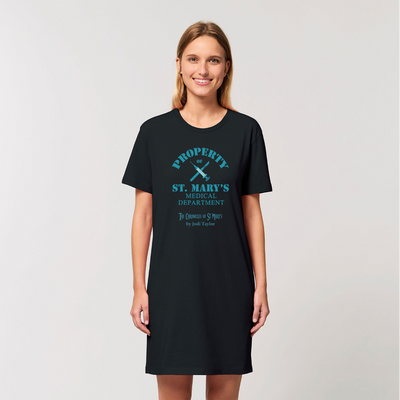 Property of St Mary's Medical Department (UK) Organic T-Shirt Dress