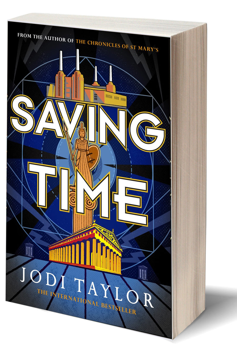 Saving Time - Signed Paperback (UK) - Jodi Taylor Books