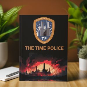 Time Police Series by Jodi Taylor paperback notebook