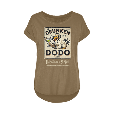 The Drunken Dodo Pub - Multiverse of St Mary's (UK) Women's Long Slub T-Shirt XS-5XL