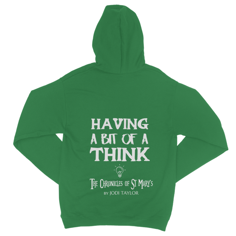 Having A Bit Of A Think Classic Adult Zip Hoodie