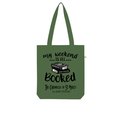 My Weekend Is All Booked Organic Tote Bag