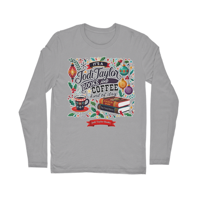 It's a Christmas Books and Coffee Kind of Day (UK) Classic Long Sleeve T-Shirt