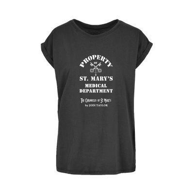 Property of St Mary's Medical Department (UK) Women's Extended Shoulder T-Shirt XS-5XL