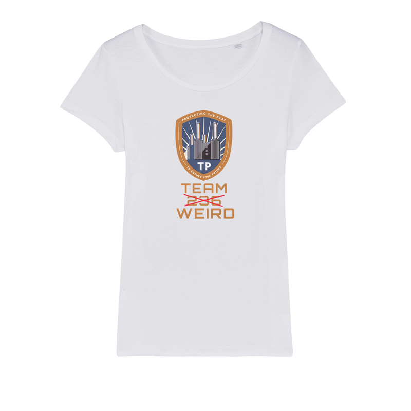 Time Police Team Weird (UK) Organic Jersey Womens T-Shirt