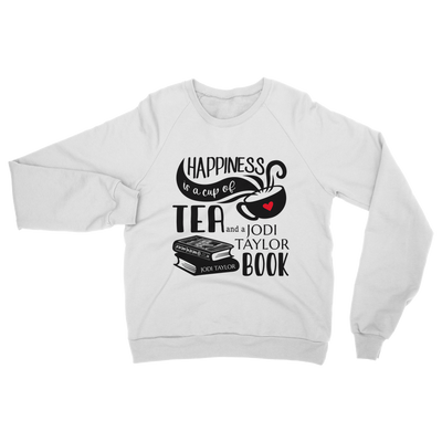 Happiness is a Cup of Tea and a Jodi Taylor Book Classic Adult Sweatshirt up to 5XL