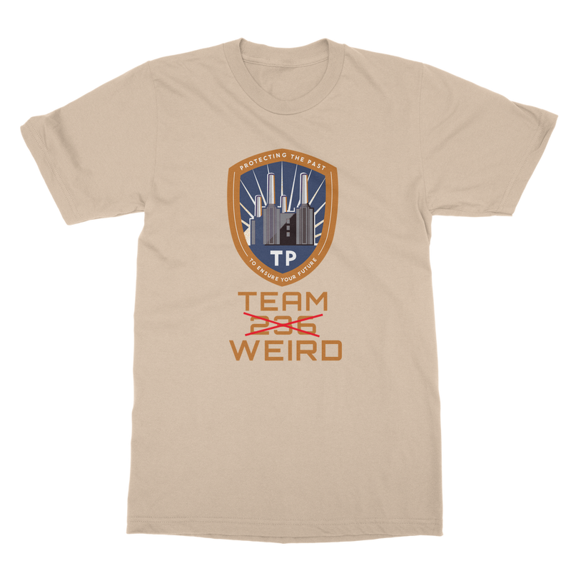 Time Police Team Weird (UK) Classic Adult T-Shirt up to 5XL