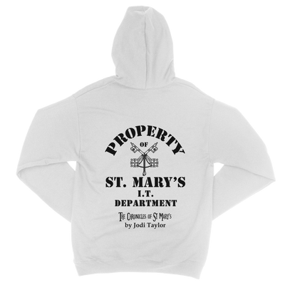 Property of St Mary's I.T. Department (UK) Classic Adult Zip Hoodie