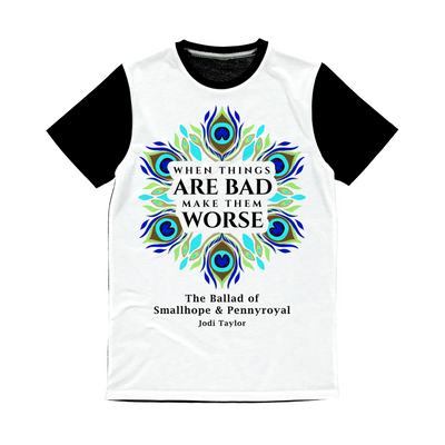 When Things Are Bad Make Them Worse (UK) Classic Panel T-Shirt